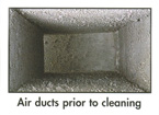 Air Ducts Prior To Cleaning